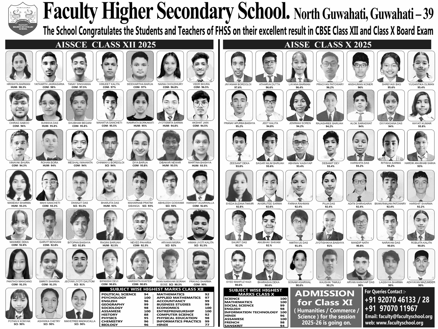 AISSE and AISSCE Board Results 2024â€“25
